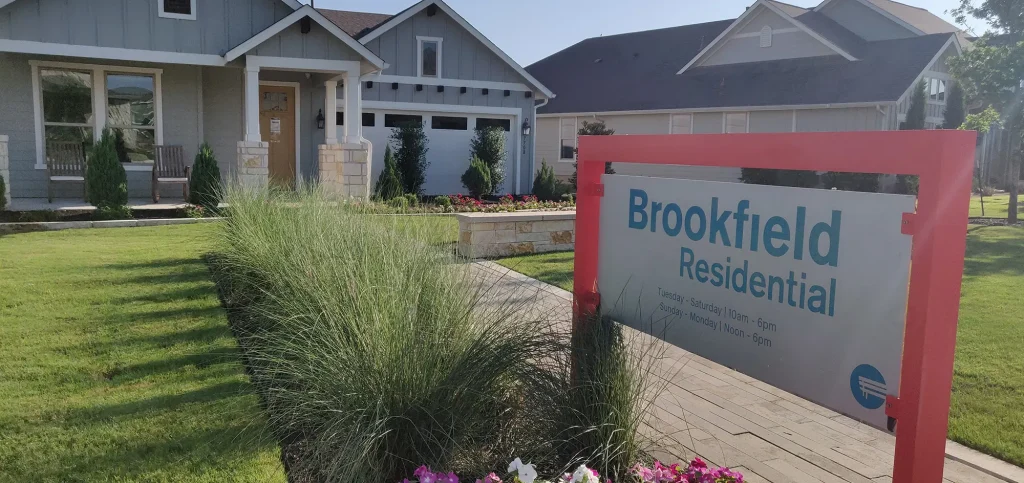 Brookfield Residential model homes for Union Park East