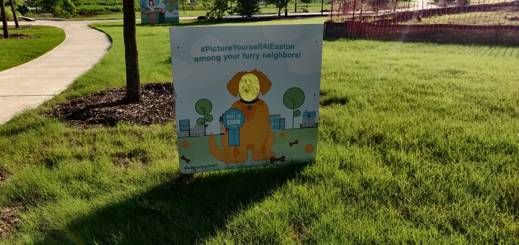 Dog sign